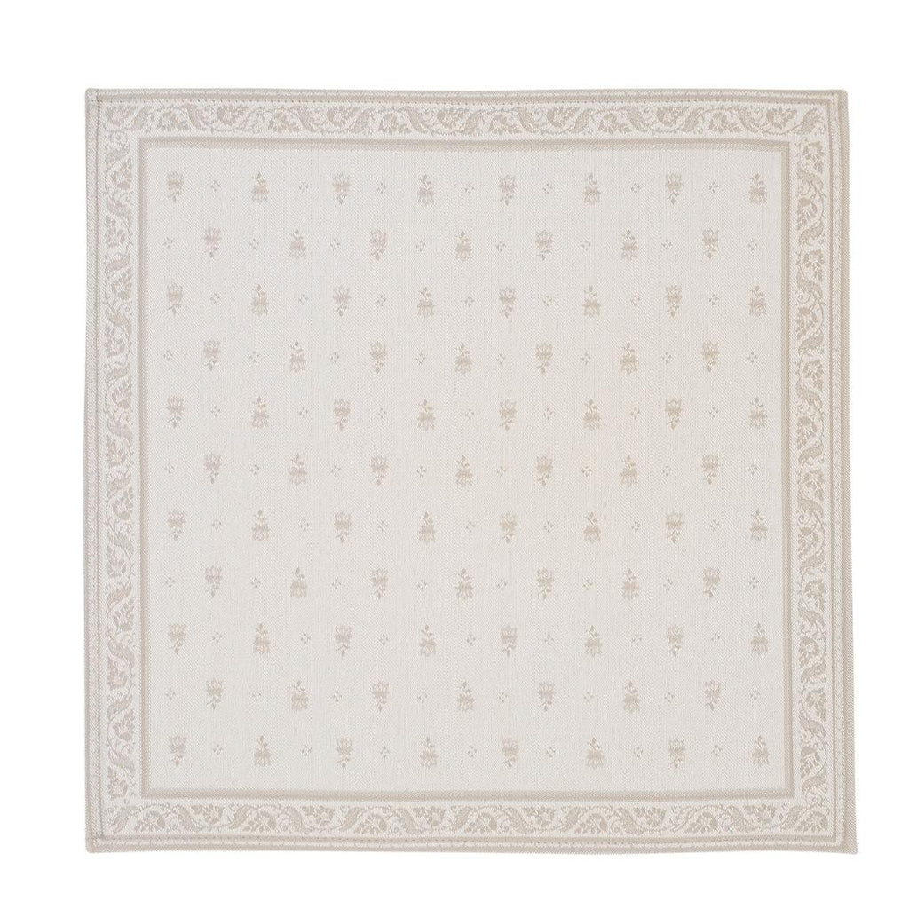 Jacquard-Serviette-beige