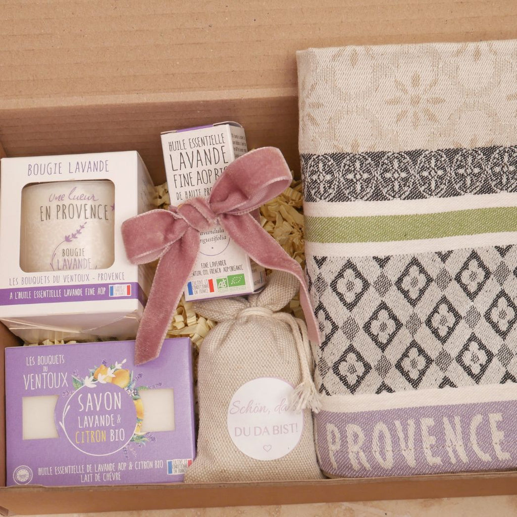 Bio Lavendel Weihnachtsgeschenk aus der Provence